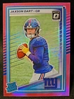 2025 Panini Donruss - Rated Rookie Jaxson Dart #400 Optic Preview Pink (RC)