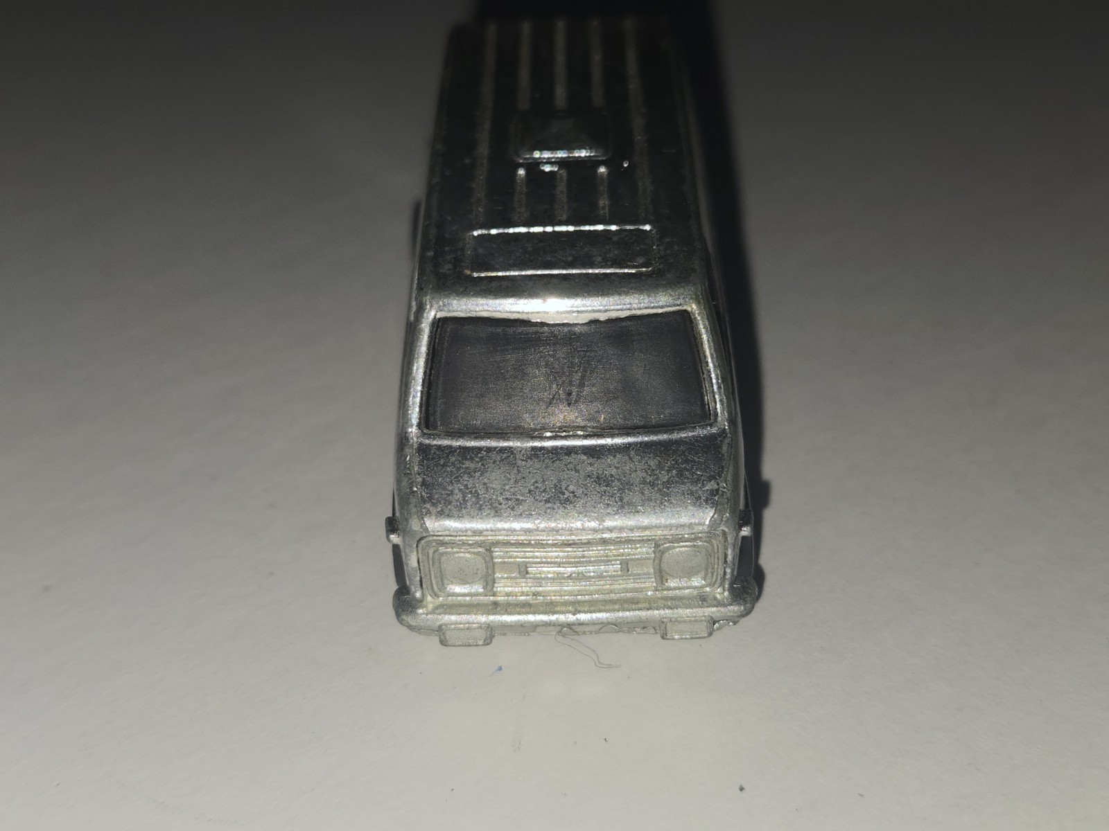 Vintage 1974 Mattel Hot Wheels 1/64 Scale Silver California Crusin Van TC-157 thumbnail 5