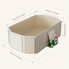 Foldable Baby Bath Tub Durable PVC Portable Indoor Outdoor Bucket