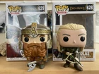Funko Pop #628 Legolas And #629 Gimli Vaulted Lord Of The Rings Excellent