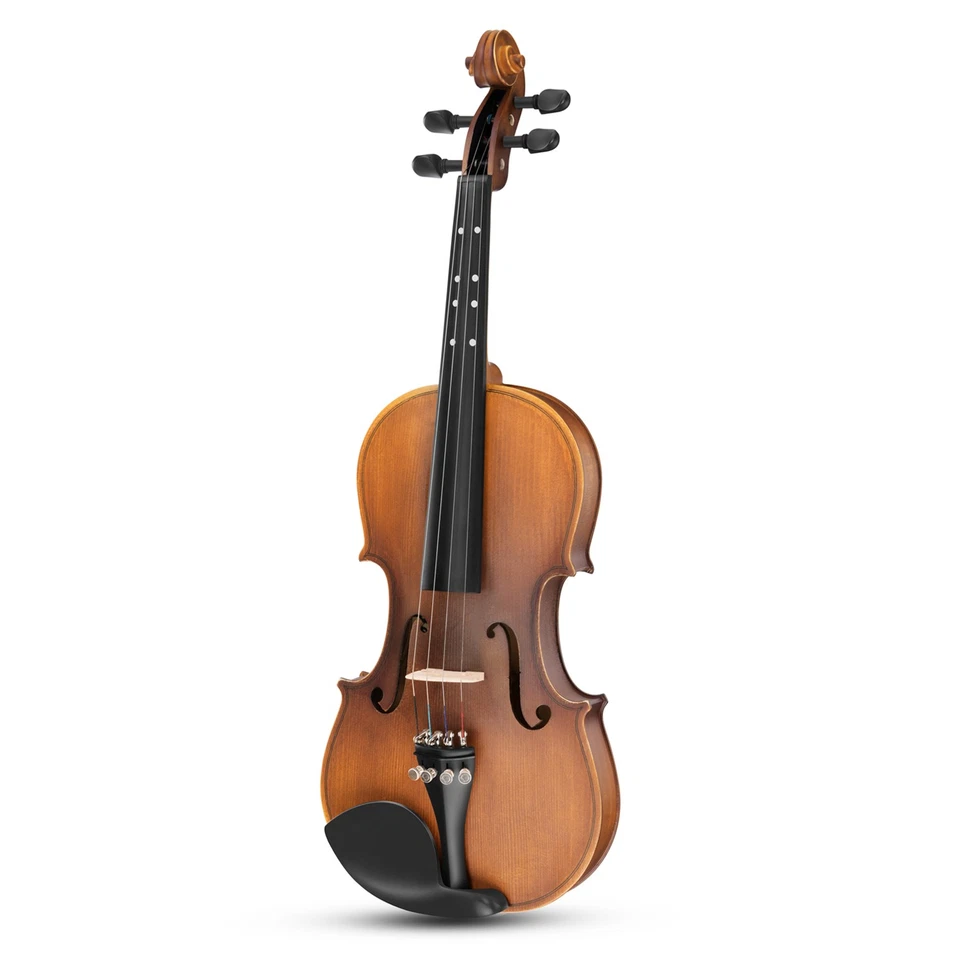 Eastar EVA-3 4/4 Handmade Acoustic Violin Spruce Maple Antique Varnish Case Bow - image 2 of 4