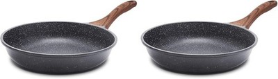 Nonstick Frying Pan Skillet, Swiss Granite Coating Omelette Pan, Healthy Stone
