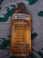 Hollywood Beauty Jojoba Oil - 8 fl oz 236 ml 