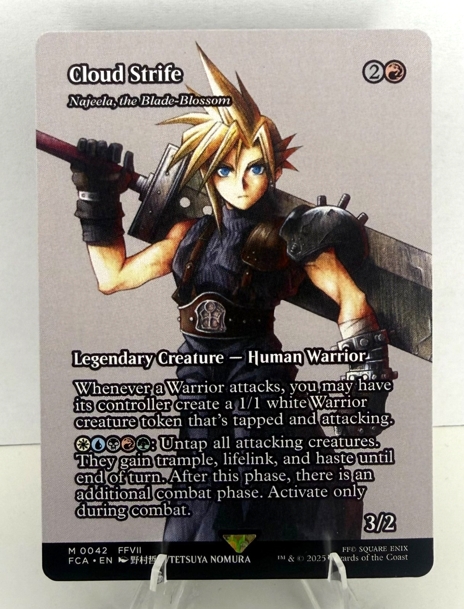 Cloud Strife - Najeela, the Blade-Blossom (Showcase) Final Fantasy