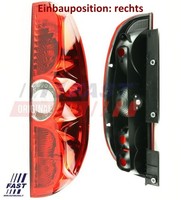 Fast FT86372 Heckleuchte Rechts RüCklicht Hecklicht RüCkleuchte FüR Opel