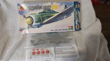 Airfix MITSUBISHI A6M2 ZERO, 1:72 Scale Kit, Vintage, Complete with decals