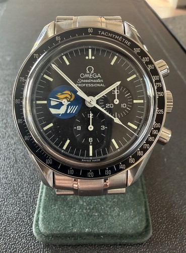 OMEGA Speedmaster Missions Gemini VII 3597.05 w/ spacesuit box & missions book