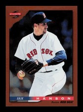 1996 Score #43 Erik Hanson Dugout Collection (Series Two) Boston Red Sox