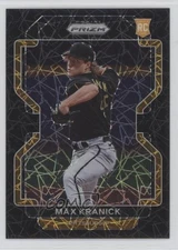 2022 Panini Prizm Tier II Black Velocity 1/1 Max Kranick #185 Rookie RC b4d