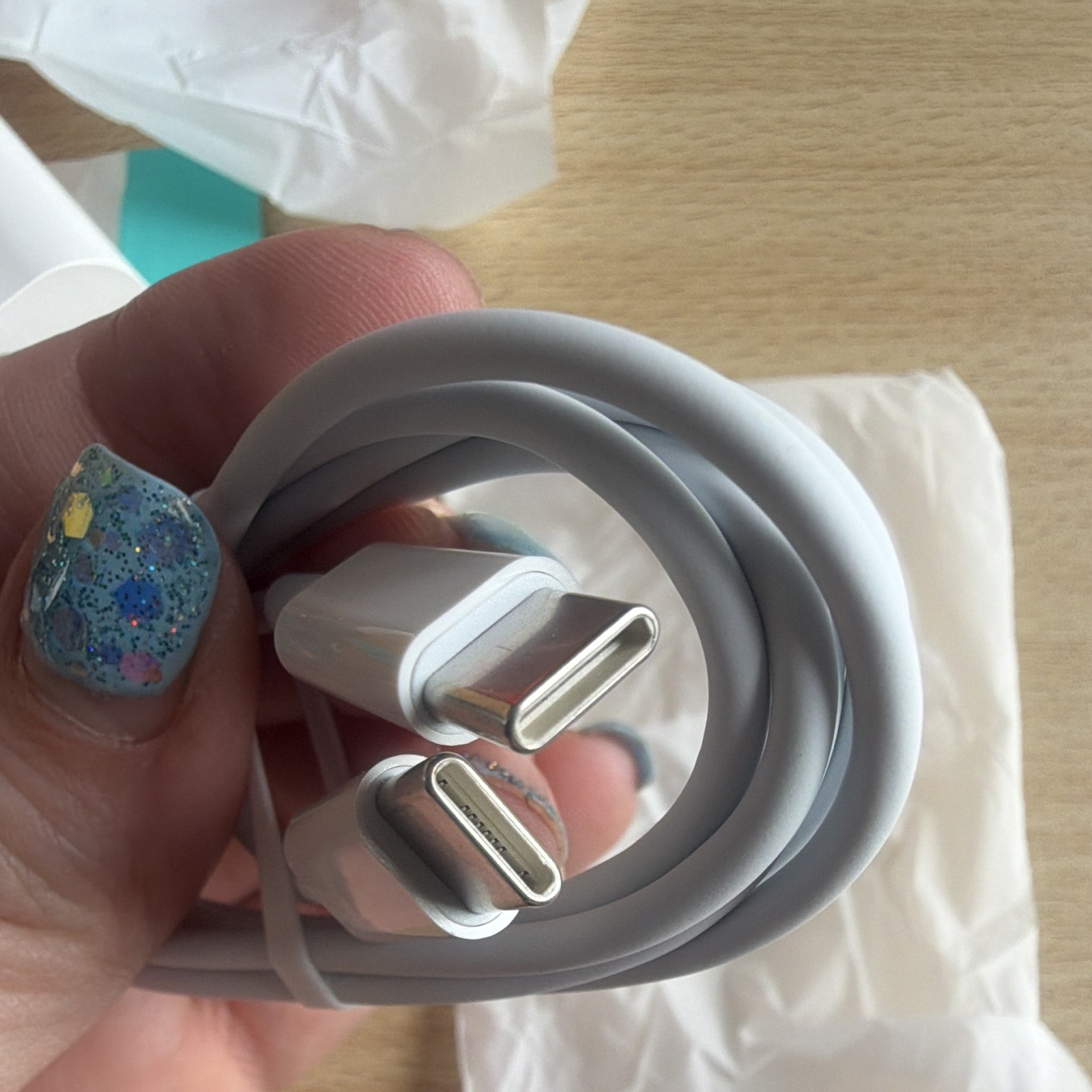 USB-C Charger Cable And Plug image 3