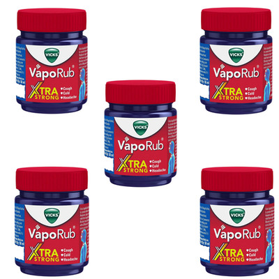 Vicks VapoRub Xtra Strong 50 ml Topical Ointment for Nasal & Chest Congestion