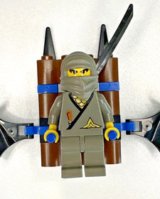 Vintage 1999 Lego Ninja: 1187 Glider - 100% - no box - no instructions