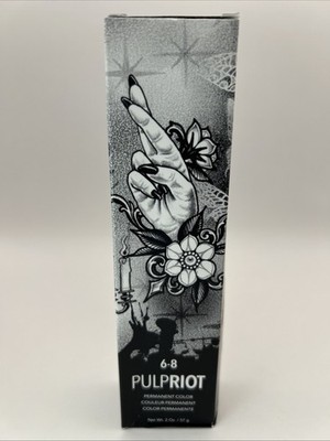 PULP RIOT FACTION 8 Professional Permanent Hair Color, 6-8 BROWN 2 Oz ...
