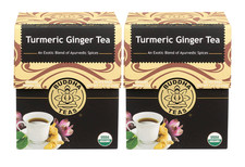 Buddha Teas Organic Turmeric Ginger Tea 18 bags 2 PACK