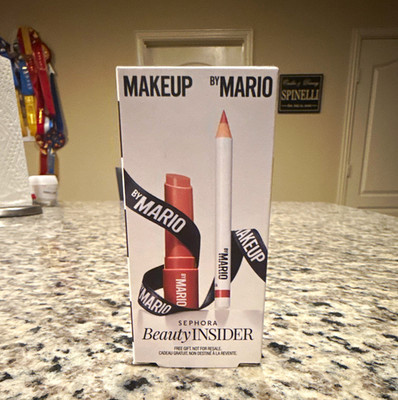 Makeup By Mario Plumping Lip Serum & Liner Set Rosewood Glow Rich Mauve