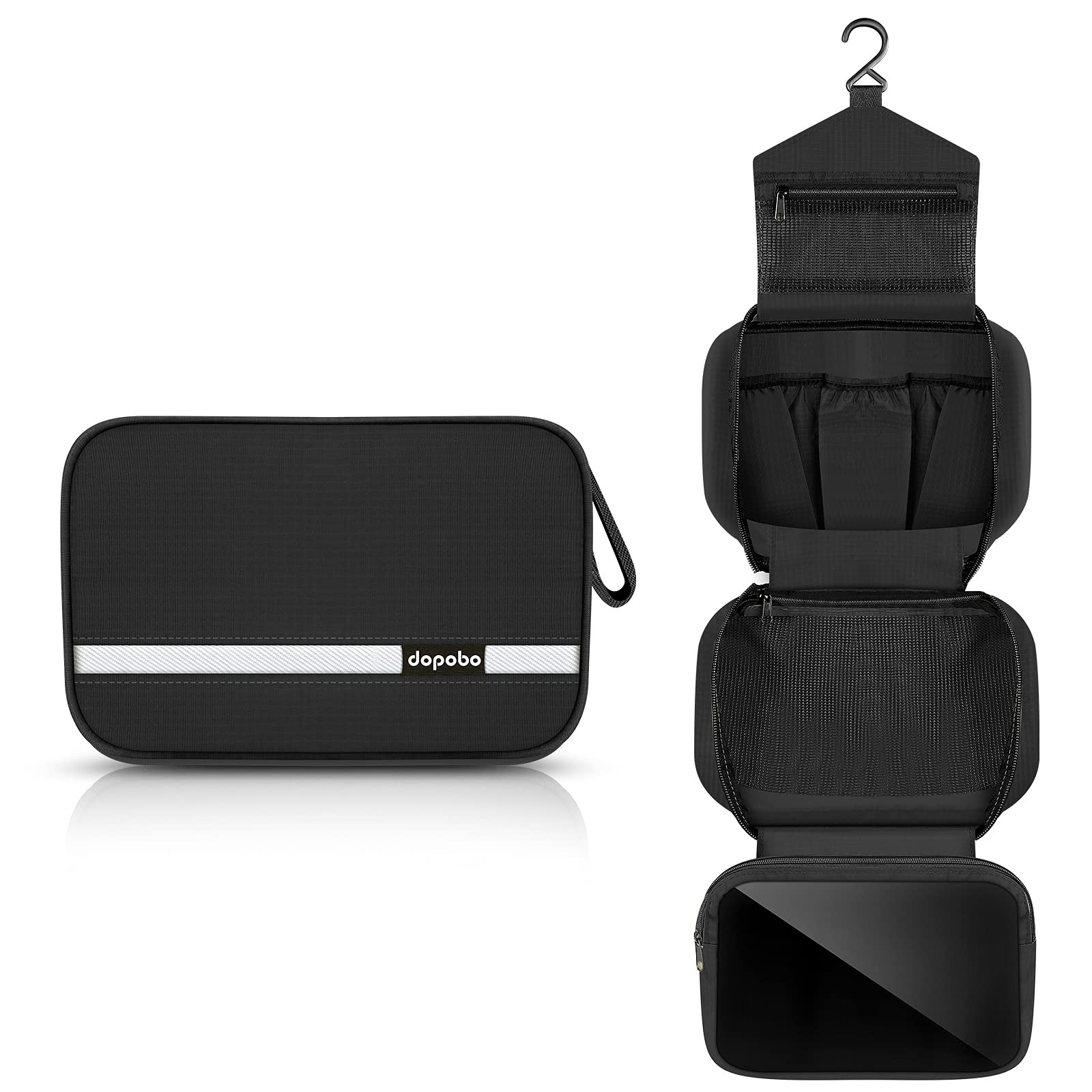 Waterproof Travel Toiletry Dopp Kit Hanging Makeup Shaving