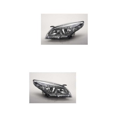 Halogen Scheinwerfer Set H7 P21W W5W PY21W chrom für Renault Megane III