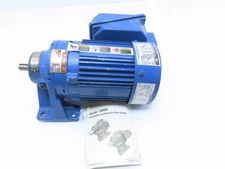 Sumitomo Cyclo CNHM01-6060C-B-21 Gear Drive Gearmotor 1/8HP Motor Ratio 21 83RPM