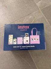 FUJIFILM instax mini 12 Instant Film Camera Holiday Bundle Pink 
