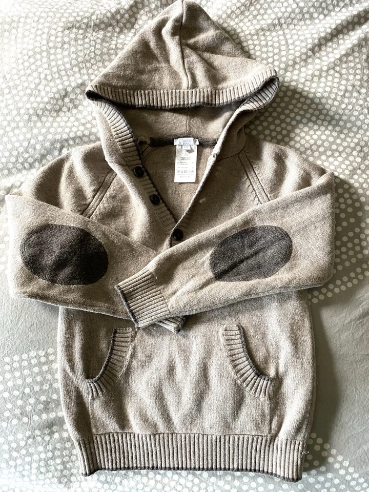 Suéter con capucha Jacadi Paris para niños talla 6Y Foto 4 de 4