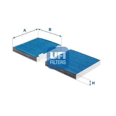 Filtro abitacolo con effetto antibatterico 34.241.00 UFI per BMW ALPINA