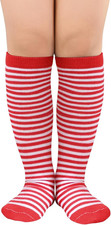 Toddler Kids Youth Soccer Socks-Long Knee High Socks for Boys Girls Baseball Sof