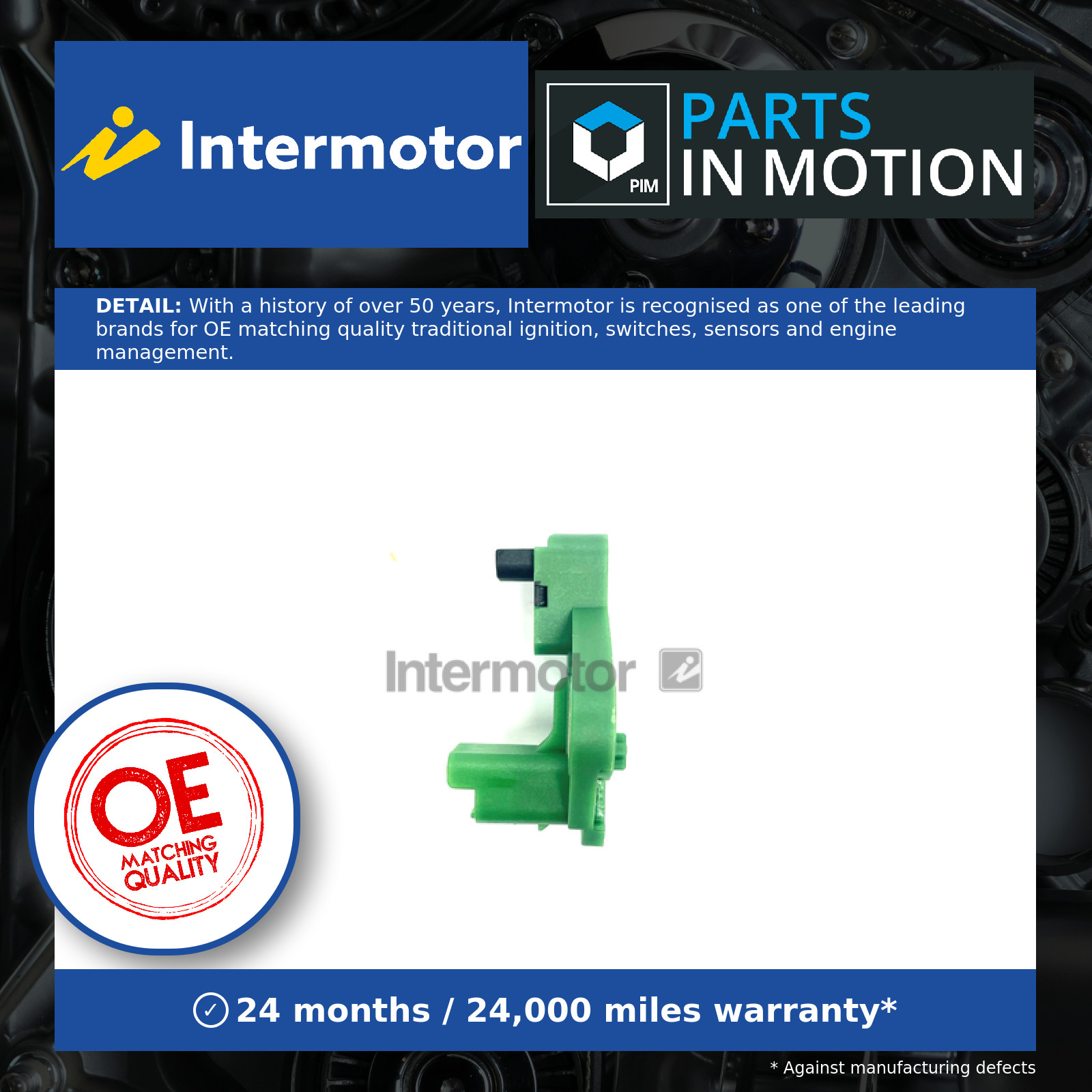 RPM / Crankshaft Sensor fits PEUGEOT 3008 1.5D 1.6D 2014 on BHX(DV6FC) Quality