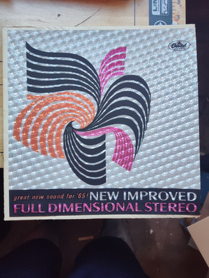 CAPITAL RECORDS  GREAT NEW SOUND FOR '65!  NEW IMPROVED FULL DIMENSIONAL STEREO