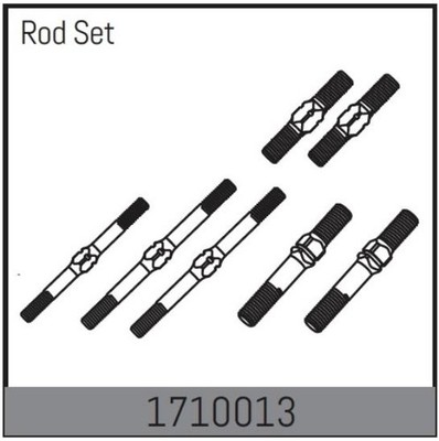 ABSIMA Rock Racer MAMBA 7 Ersatzteil Gewindestangen Set / 1710013