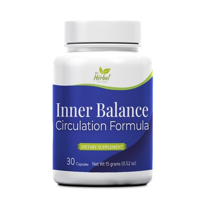 Inner Balance Circulation Formula � Blood Flow & Energy Support � 100% Herbal