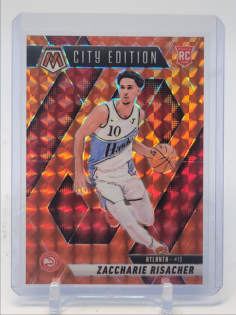 ZACCHARIE RISACHER 2024-25 MOSAIC CITY EDITION ROOKIE ORANGE C RC /249 Q4832