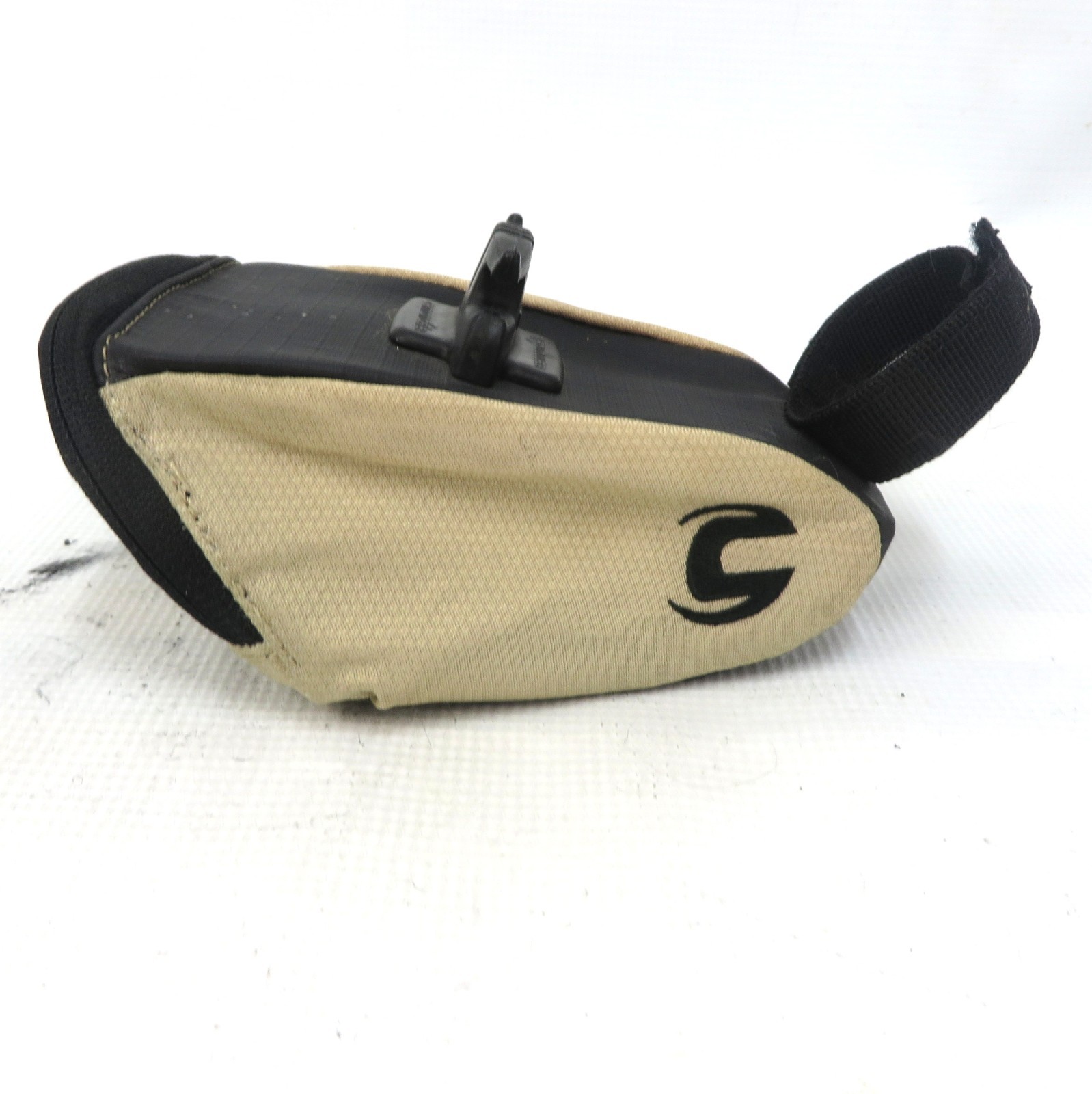 CANNONDALE UNDER SEAT BAG Vintage Beige/Black Bike Storage f