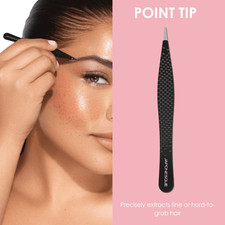 Japonesque Precision Stainless Steel Expert Pointed Tip Tweezer, Free