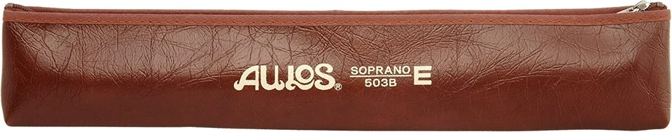 AULOS Symphony Soprano Recorder Baroque 503B(E) Japan - Image 2 of 2