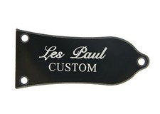 Cubierta de varilla de armadura de impresión PERSONALIZADA 2 capas blanca/negra se adapta a Epiphone estilo LP
