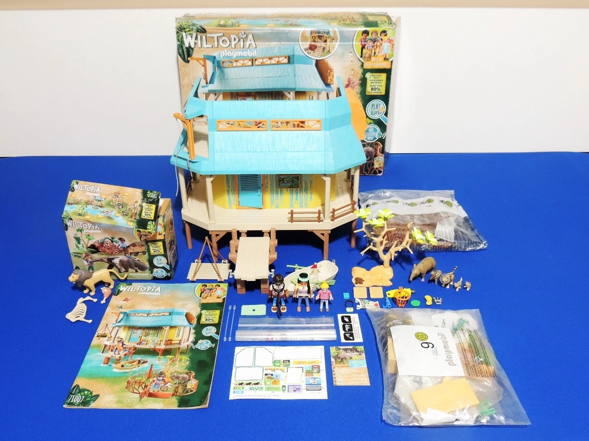 Playmobil Wiltopia 71007 Animal Care Station 71012 Anteater Care