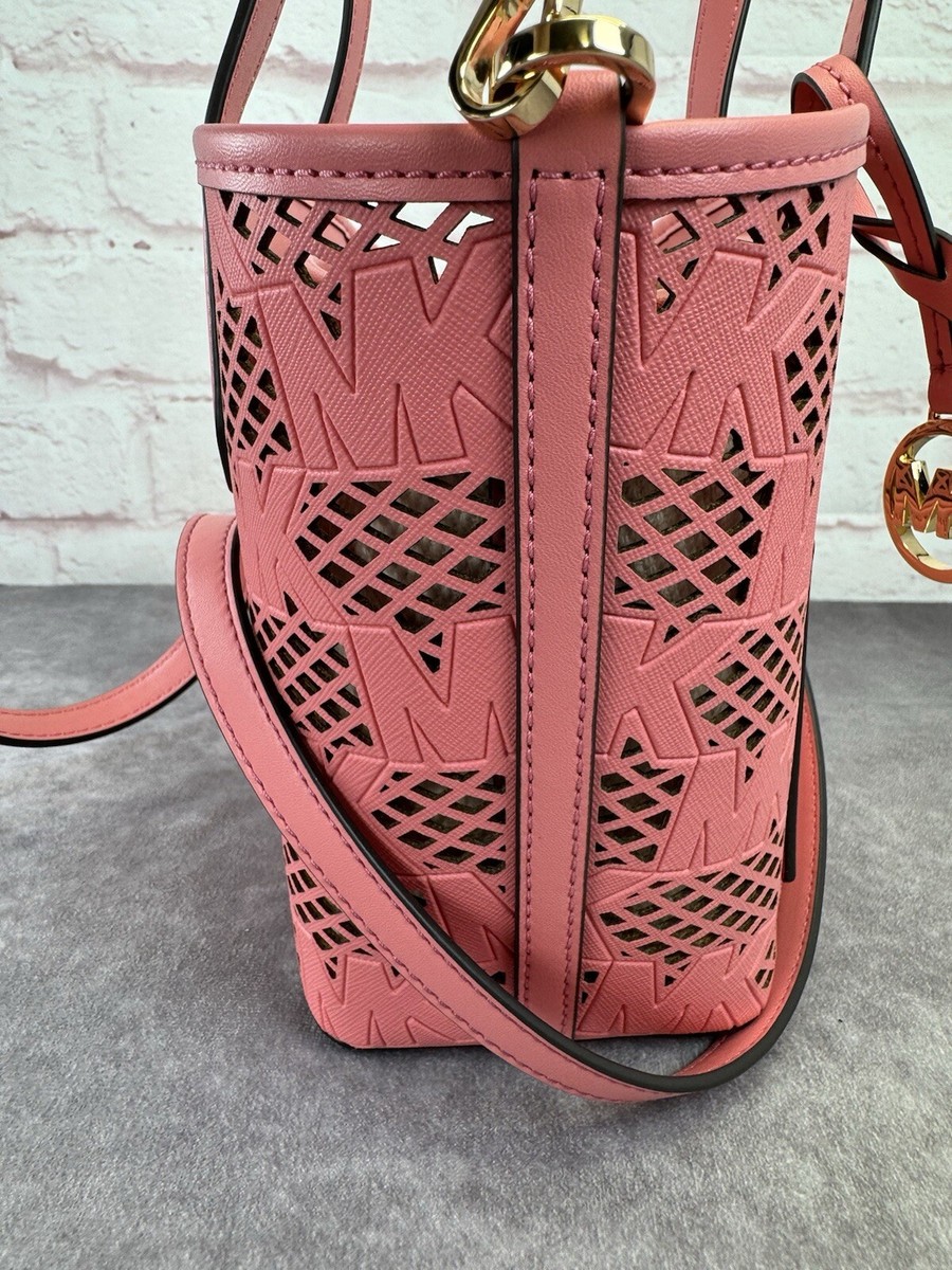 トートバッグ MICHAEL Michael Kors Kimber 2-in-1 Perforated Tote Bag Michael Kors Kimber Small 2-in-1 Perforated and Embossed