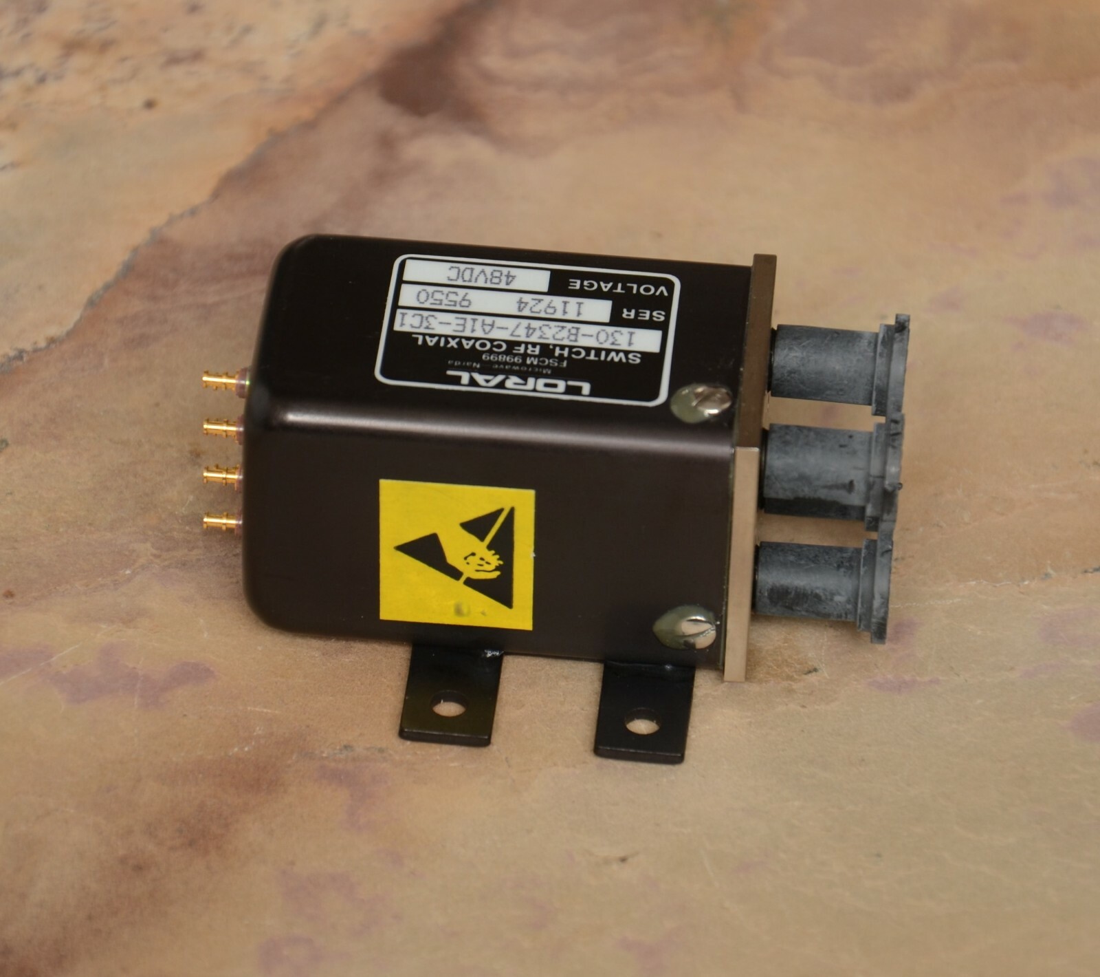 RF Coaxial relay switch (Loral Narda) 130B2347A1E3C1, SMA, Latch eBay