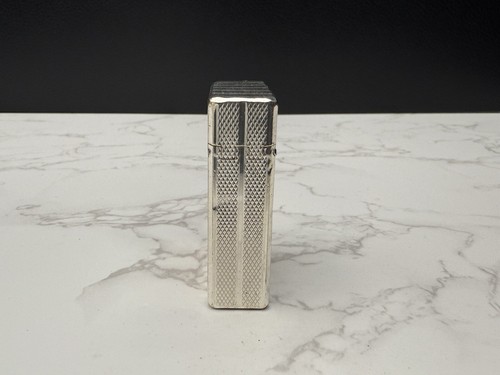 ST DUPONT Line 1 BS Gasfeuerzeug - L1 BS - kleines Modell - versilbert - AS03-1785 - Bild 8 von 24