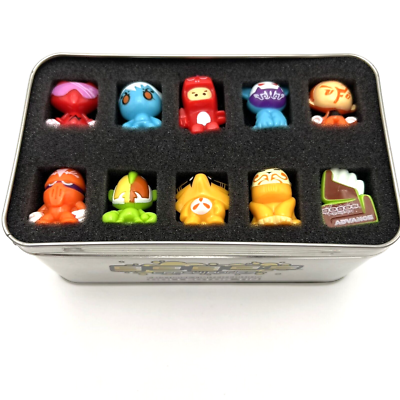 コッツンタイム　五個(６人) GoGo's Crazy Bones Collector Tin #2 #3 Exclusive Limited