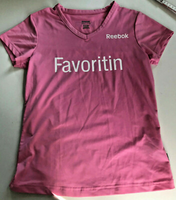 Laufshirt ''Favoritin'' Reebok Runner's  - Women's Run  - Rosa - Pink - Größe XS