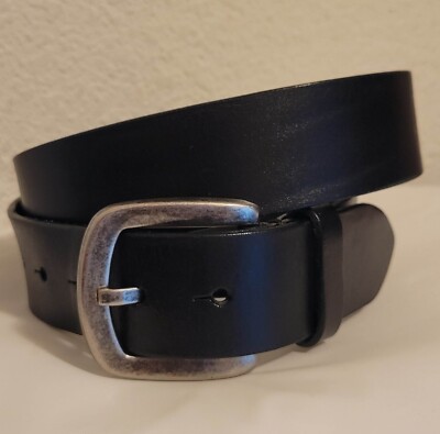 Saks fifth avenue genuine leather belt size small. saks fifth avenue leather belt, size small, gold color  main image 3