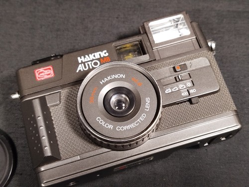 HAKING AUTO MB POINT & SHOOT FILM CAMERA 35mm TESTED WORKING - Picture 5 of 12