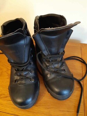 BRAND NEW ETHICAL WARES MENS BLACK WALKING HIKING BOOTS SIZE 42