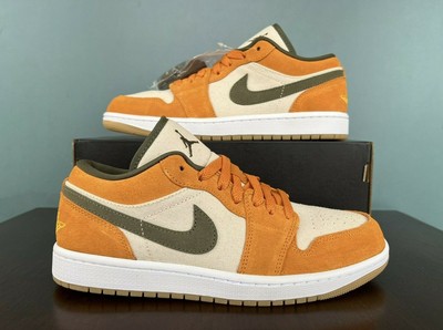 Nike Air Jordan 1 Low SE Orange/Olive 