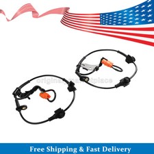 2x For 2002-2006 Honda Crv Cr-v Abs Wheel Speed Sensor Front Left Right