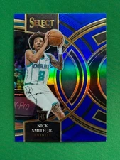 2023-24 Panini Select Basketball Nick Smith Jr #119 RC Blue Prizm Premier Level
