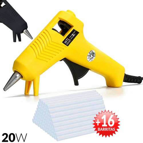 Gun Silicone 20W Tail Hot + Bars Adhesive Glue DIY Glue - Picture 15 of 18