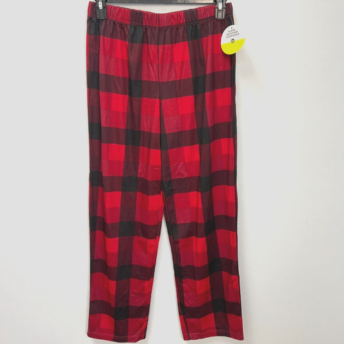 Thereabouts Black & Red Checkered Plaid Pajama Pants Kids Size XL (18/20)