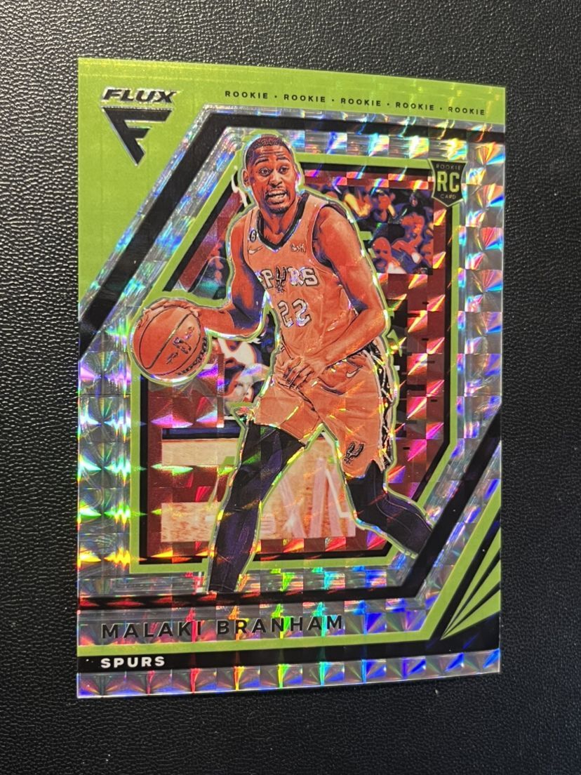 2022-23 Panini Flux #219 Malaki Branham #1/8=1/1 SP RC